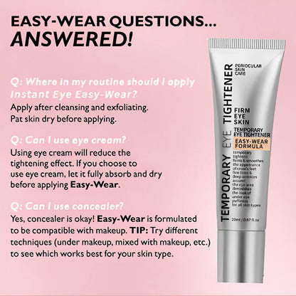 INSTANT ACTION: SMOOTHS LINES, REDUCE PUFFINESS & DARK CIRCLES